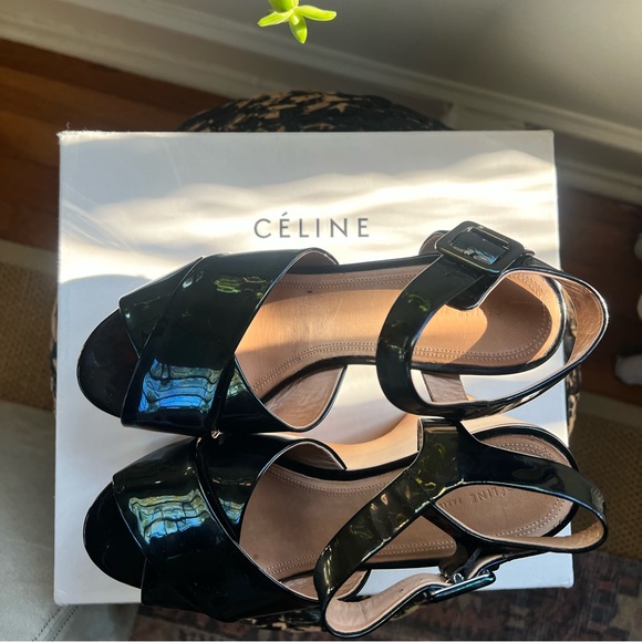 Céline platforms 38.5 - Picture 2 of 5
